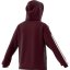 adidas Essentials 3 Stripe Zip Track dámska mikina Ruby
