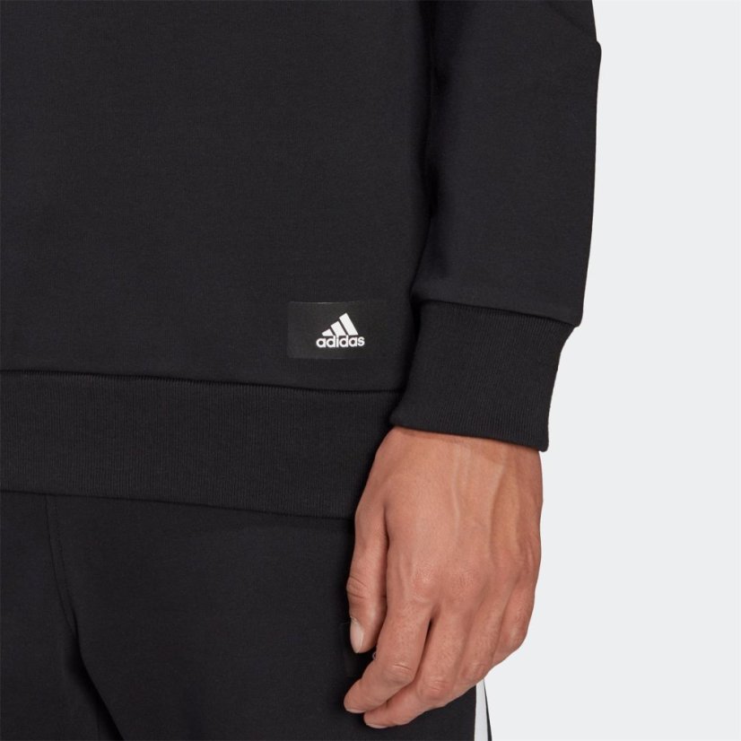 adidas Sportswear Future Icons 3-Stripes Sweatshir Black