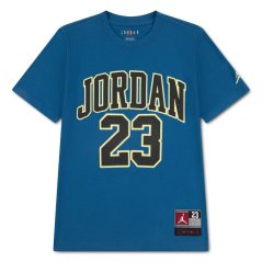 Air Jordan Kids' Flight Regular Fit T-Shirt Green Abyss