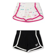 Reebok Kids' Jogger Jersey Shorts White