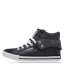 British Knights British Roco Fold PU Mens Shoes Dk Grey/Black