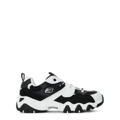 Skechers Unisex Kids' D Lites2 Chunky Trainers White/Black