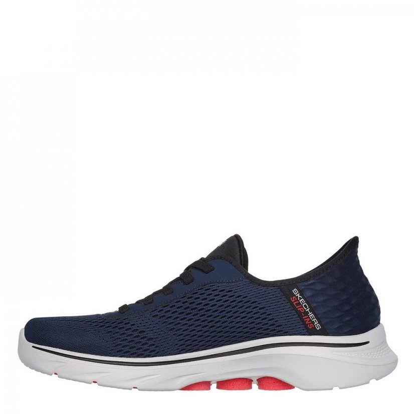 Skechers Go Walk 7 - Free Hand 2 Runners Mens Navy/Red