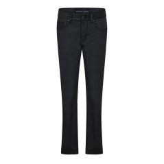 Criminal Damage Men's Coated Denim Straight Leg Jeans Black