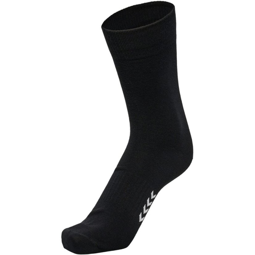 Hummel 5pk Crew Sox 00 Black