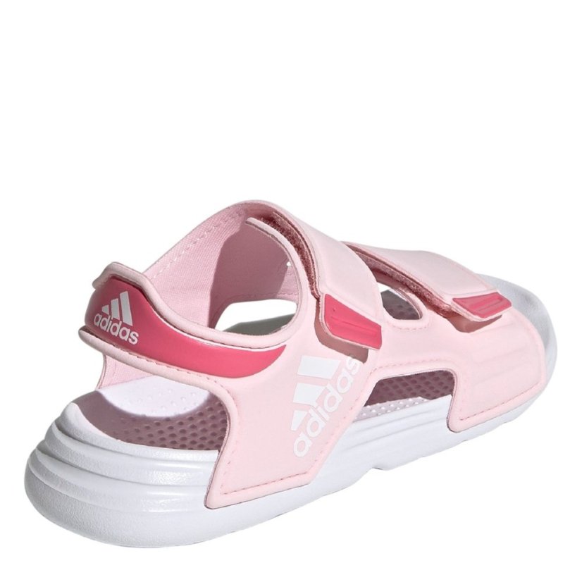 adidas Altaswim Sandals Kids Sliders Girls Pink/White