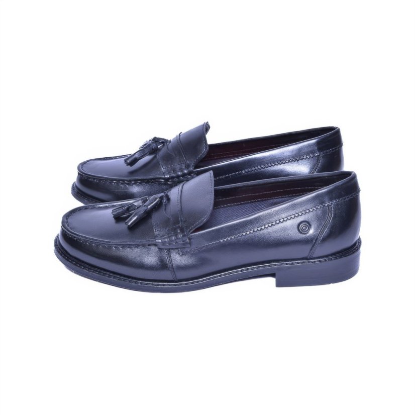 Lambretta Tassel Loafer Black