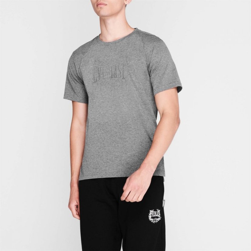 Everlast Logo T-Shirt Grey Marlvelikost M