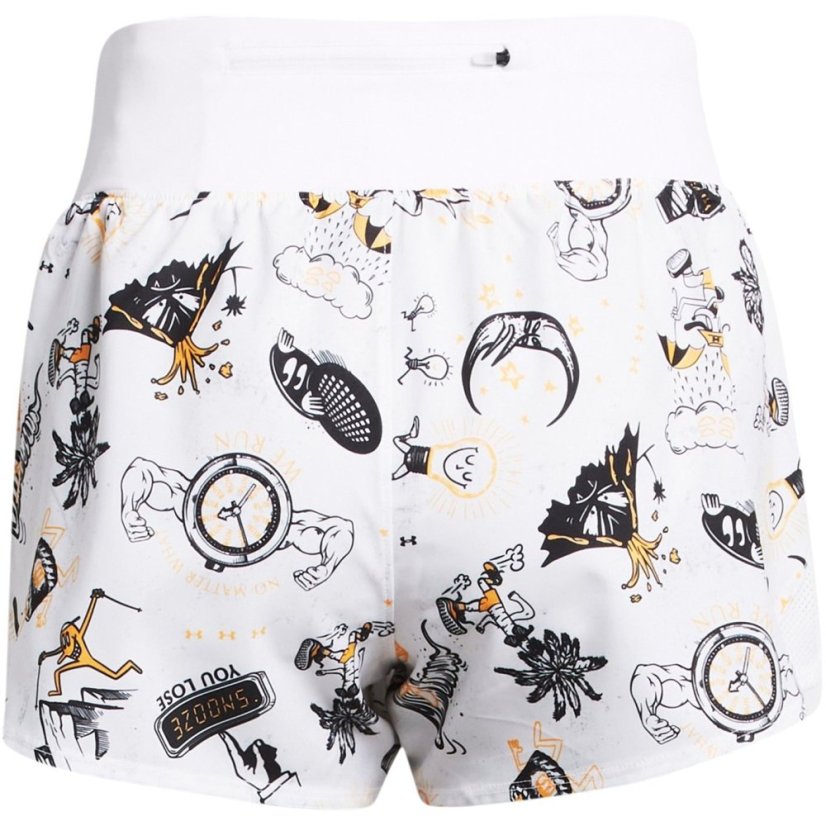 Under Armour Women's Performance Running Shorts White