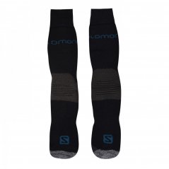 Salomon Heavyweight 2 Pack Walking Socks Mens Black/Blue