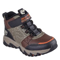 Skechers Unisex Kids' Ranger Non Waterproof Walking Shoes Brown/Black