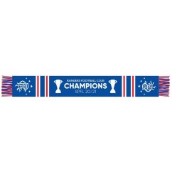 Castore Rangers Winners Scar 2021 2022 Blue