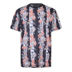Criminal Damage Men's Chalky Tee T-Shirt Black/Multi