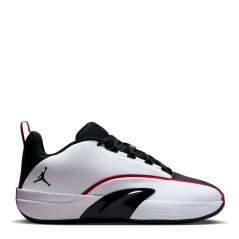 Air Jordan Men's Access 85 Leather Trainers Wht/Red/Blk