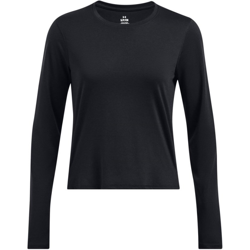 Under Armour Women's Launch Long-Sleeve Performance Top Black