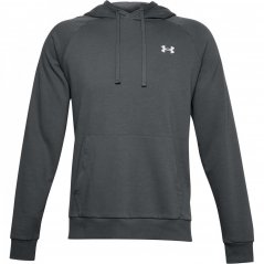 Under Armour Rival Fitted Fleece Hoodie Mens Pitch Gray