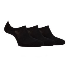 Jeep 3 Pack Bamboo No-Show Socks Ladies Black