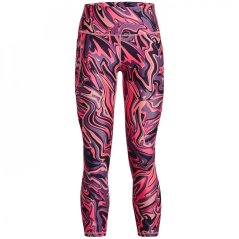 Under Armour Armour AOP Ankle Leggings Womens Posh Pink