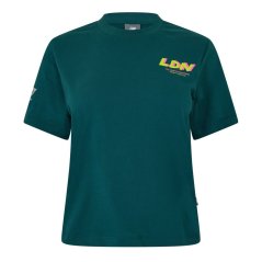 New Balance Women's Short Sleeve Performance Running Top Medusa Green