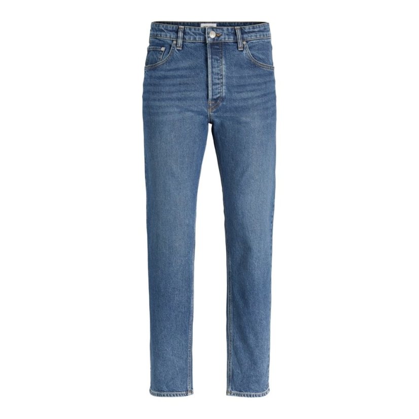 Jack and Jones Men's Junior&Junior Classic Straight Leg Jeans Blue Denim