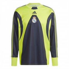 adidas Real Madrid Icon Goal Keeper Kit 2022 2023 Navy/Yellow