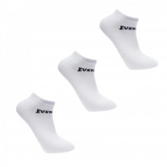 Everlast 3 Pack Trainer Socks Junior White