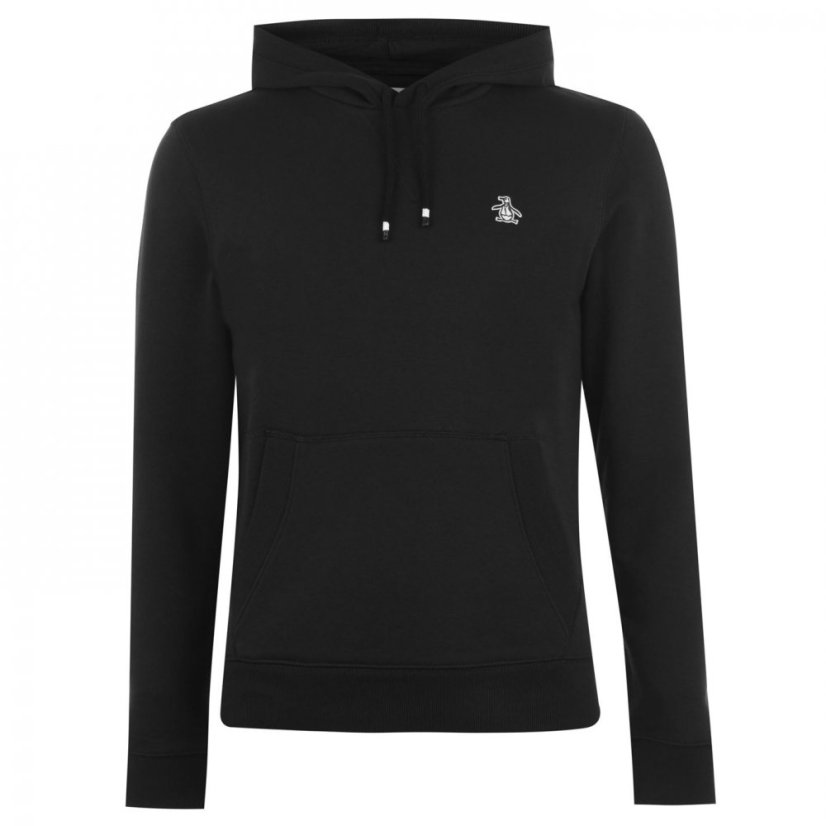 Original Penguin Fleece Popover Hoodie Black 010