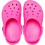 Crocs Baya Clogs Childrens Electric Pink