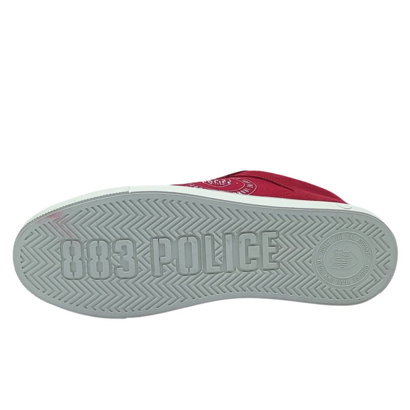 883 Police Valve Mens Trainers Red/White