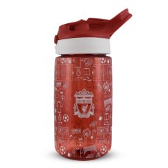 Team Kids' 480ml Plastic Football Water Bottle Liverpool