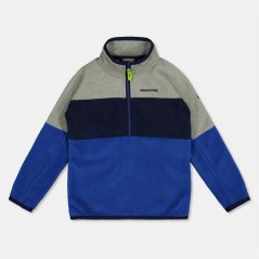 Craghoppers Unisex Kids' Crag Linden Half-Zip Fleece Bolt/Grey ML