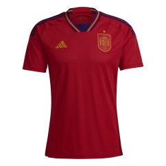 adidas Spain Home Shirt 2022 Adults Red/Blue