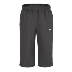 Slazenger Men's three quarterLength Tracksuit Bottoms Charcoal