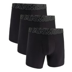 Under Armour Men's Performance Tech Boxers Black