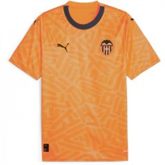 Puma Valencia Third Shirt 2023 2024 Adults Orange/Blue