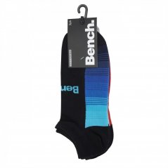 Bench Mens 3pk Trainer liners- CANNONBALL Multi