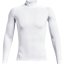 Under Armour HeatGear® Mock Long Sleeve Men's White