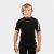 Gul JUNIOR EVOTHERM THERMAL FLATLOCK SHORT SLEEVE Black