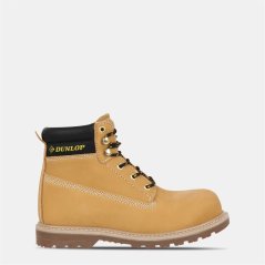 Dunlop Nevada Steel Toe Cap Boots Mens Honey