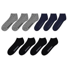 Donnay 10 Pack Trainer Socks Junior Black