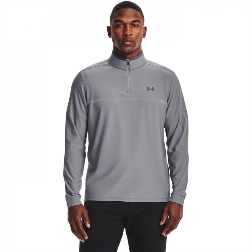 Under Armour Play Off Zip Top Mens Pitch Gray