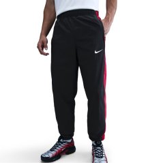 Nike T90 Tracksuit Bottoms Mens Black/Red