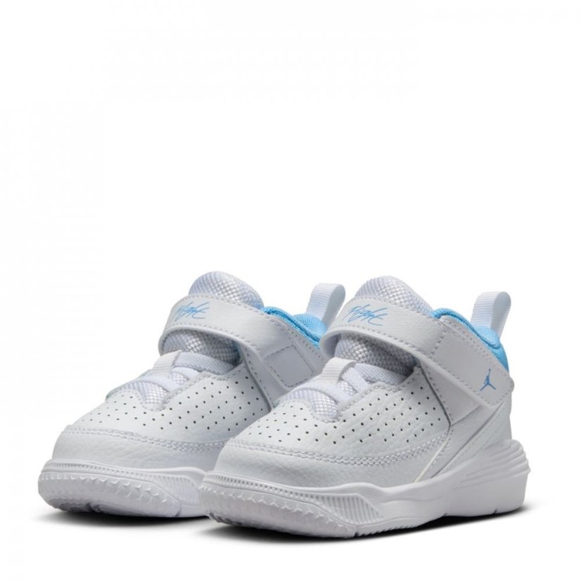 Air Jordan Max Aura 5 Baby/Toddler Shoes White/Blue