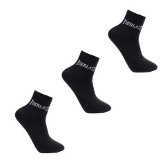 Everlast 3 Pack Crew Socks Childrens Black