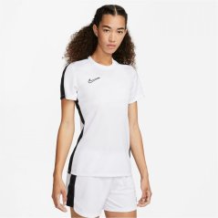 Nike Dri-FIT Academy Short-Sleeve Football Top Womens White
