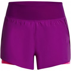 Under Armour Woven 2-in-1 Short Purple