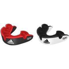 adidas Opro Silver Mouthguard Black/Red