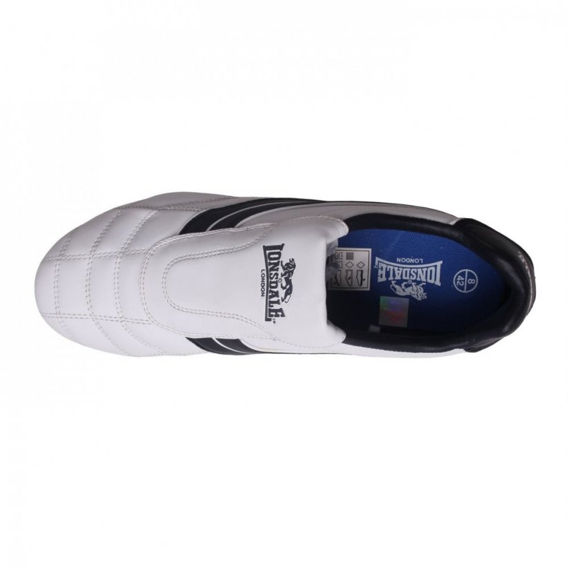 Lonsdale Benn Mens Trainers White/Navy