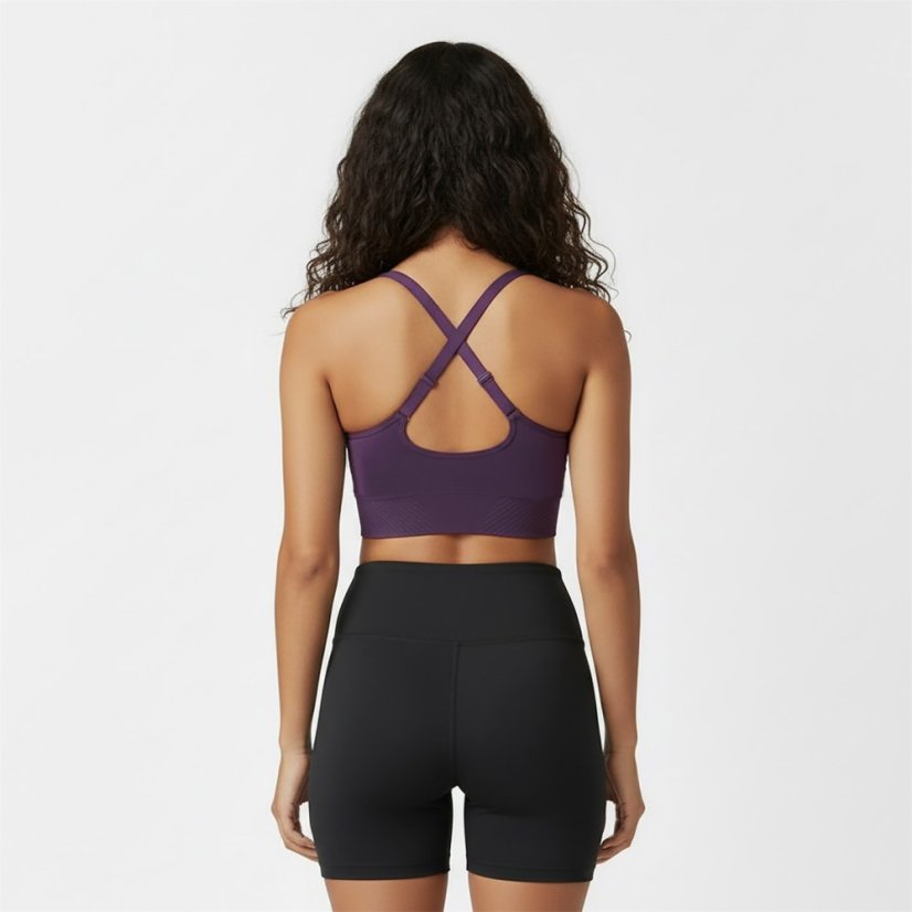 USA Pro UP Seamless Adjustable Sports Bra Light Pink