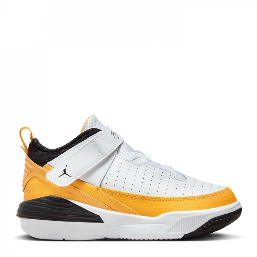 Air Jordan Max Aura 5 Little Kids' Shoes Yellow/White